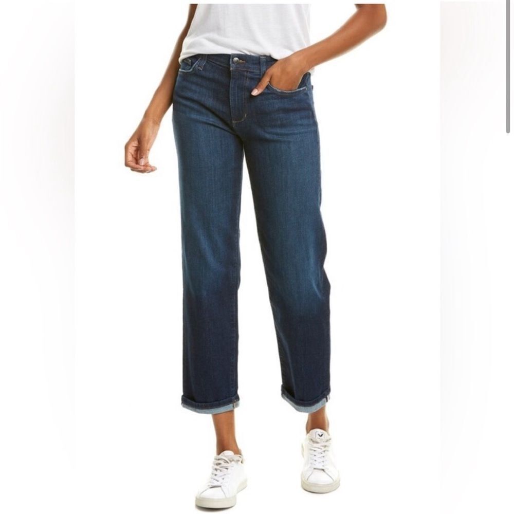 Joe's Jeans Clean Cuffed Colombes Boyfriend Jean Blue Size 28